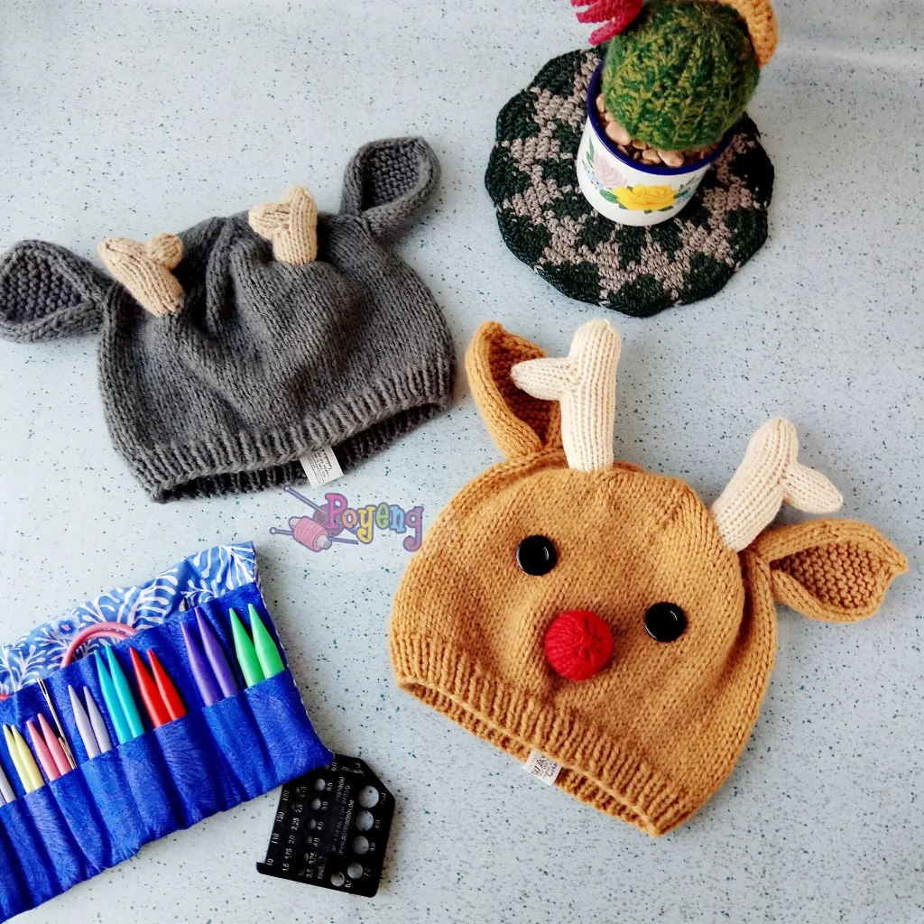 Baby Deer Hat — detail