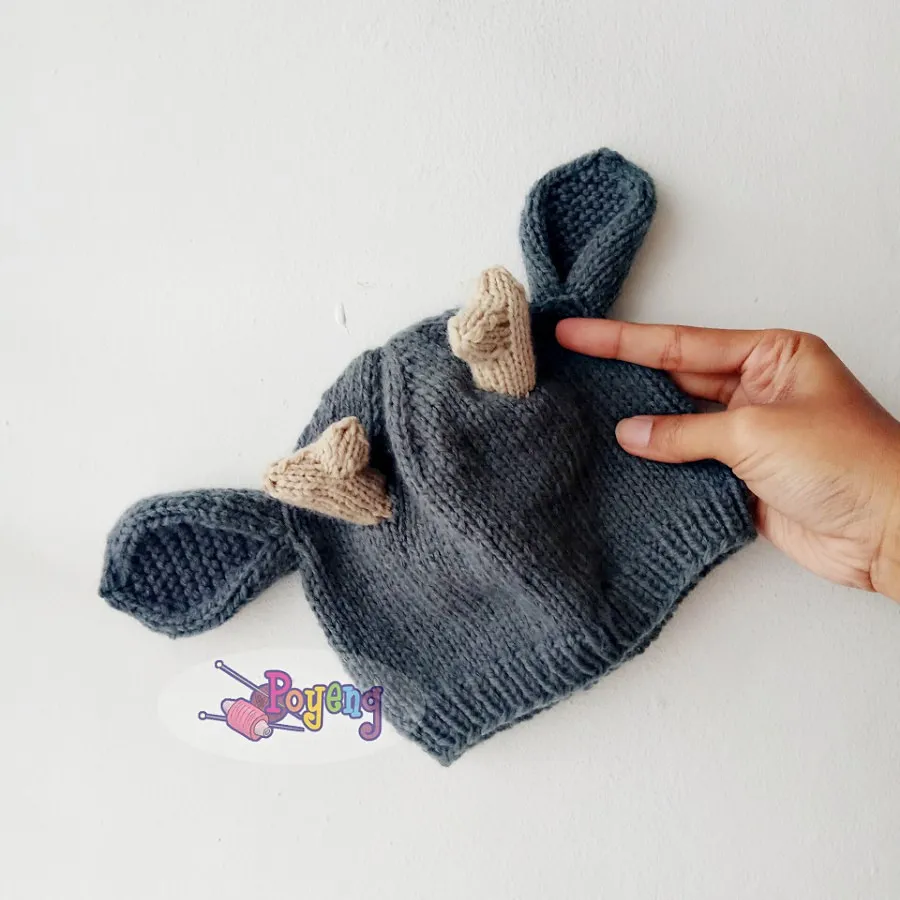 Baby Deer Hat — detail