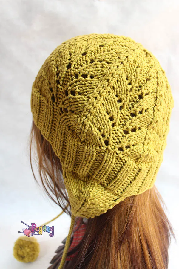 Careen's Lacy Hat — detail