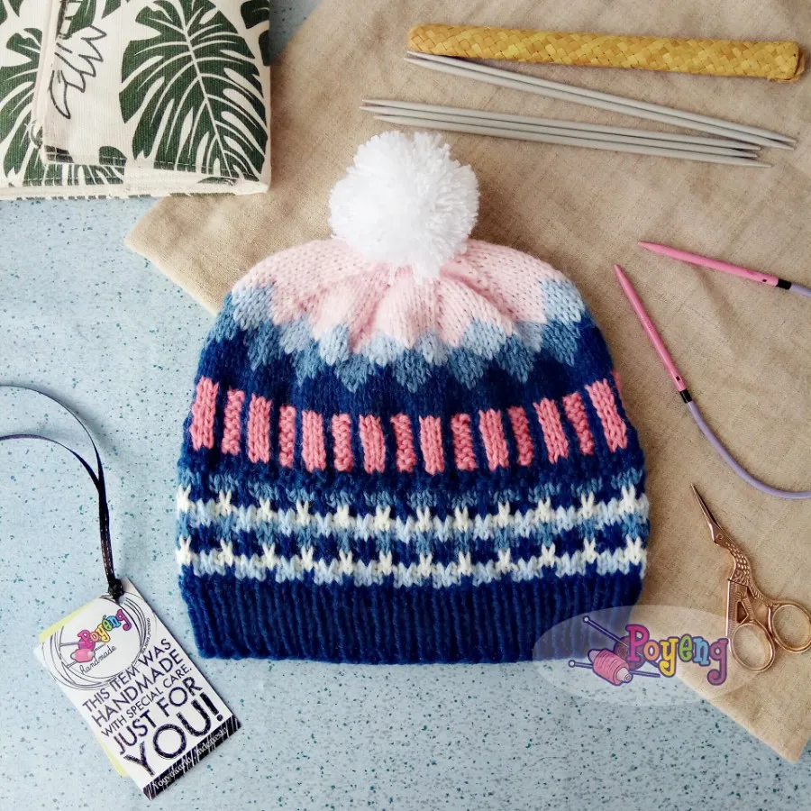 Edge of the Woods Hat — detail