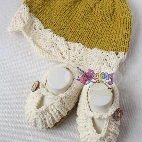For Her Baby hat & booties set