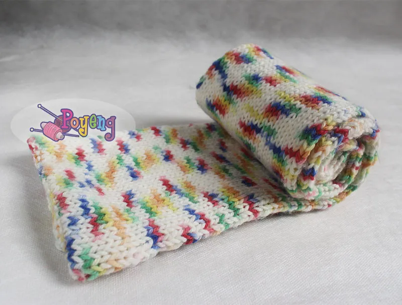 (Free) Simple Tubular Scarf — detail