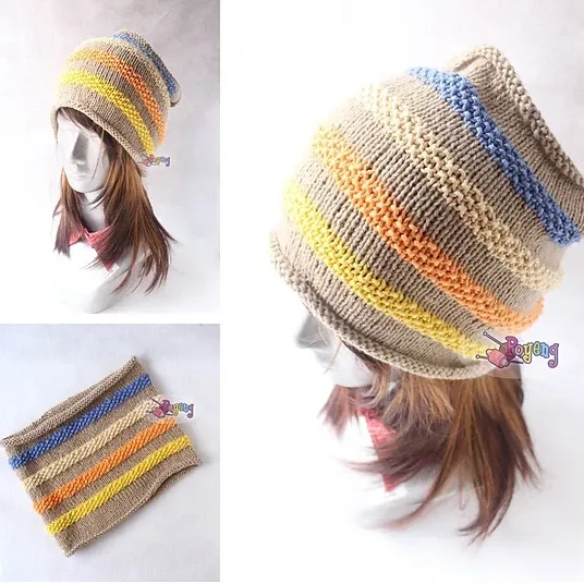 Loop a loop hat cowl