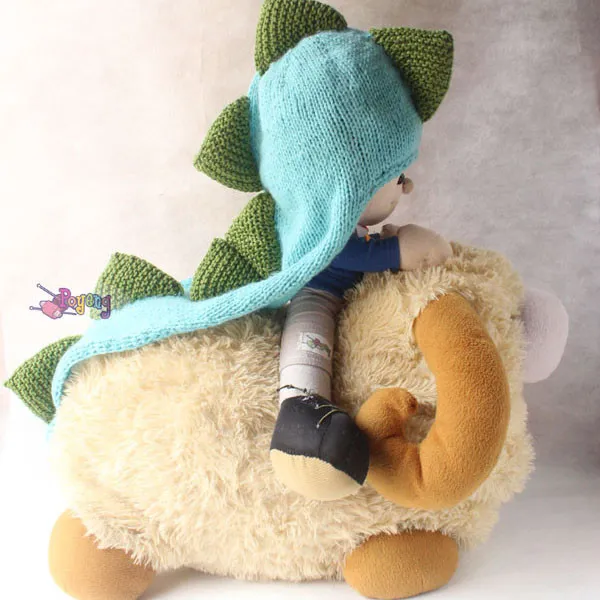 My Dino Baby Hat — detail