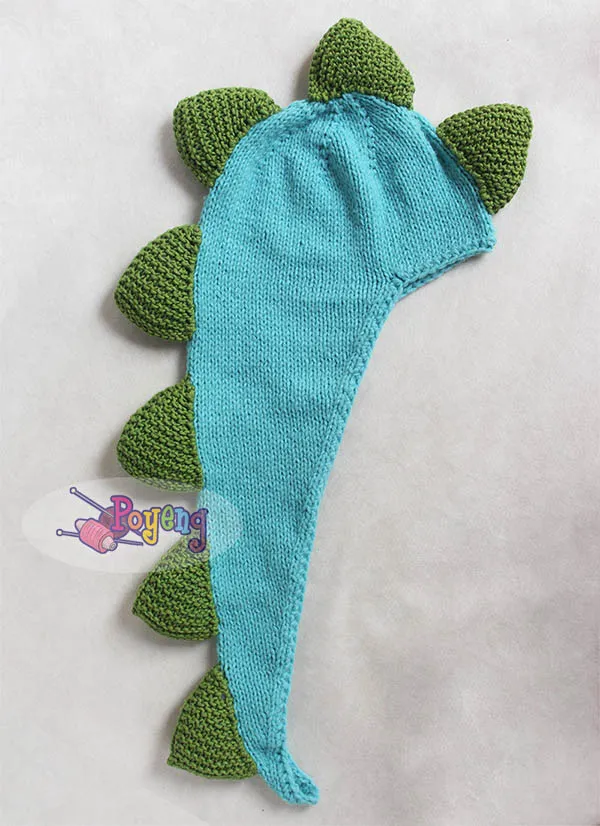 My Dino Baby Hat — detail