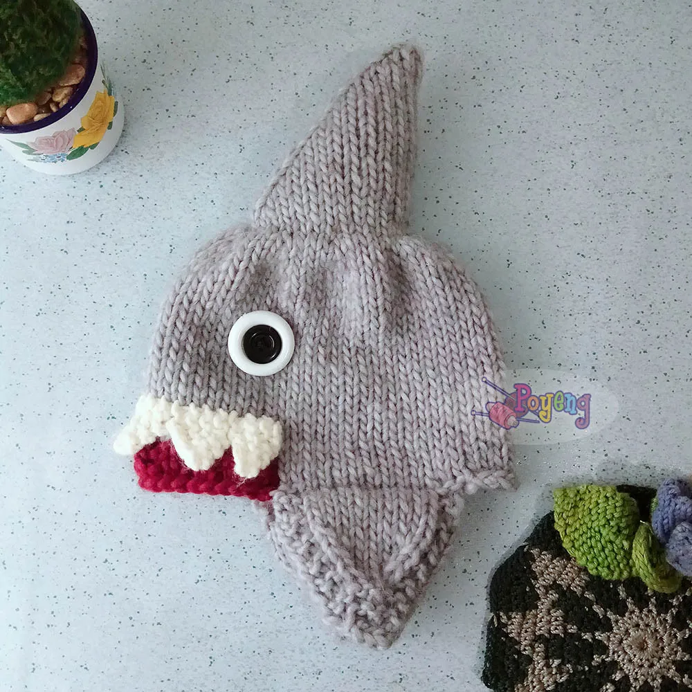 Shark Hat — detail