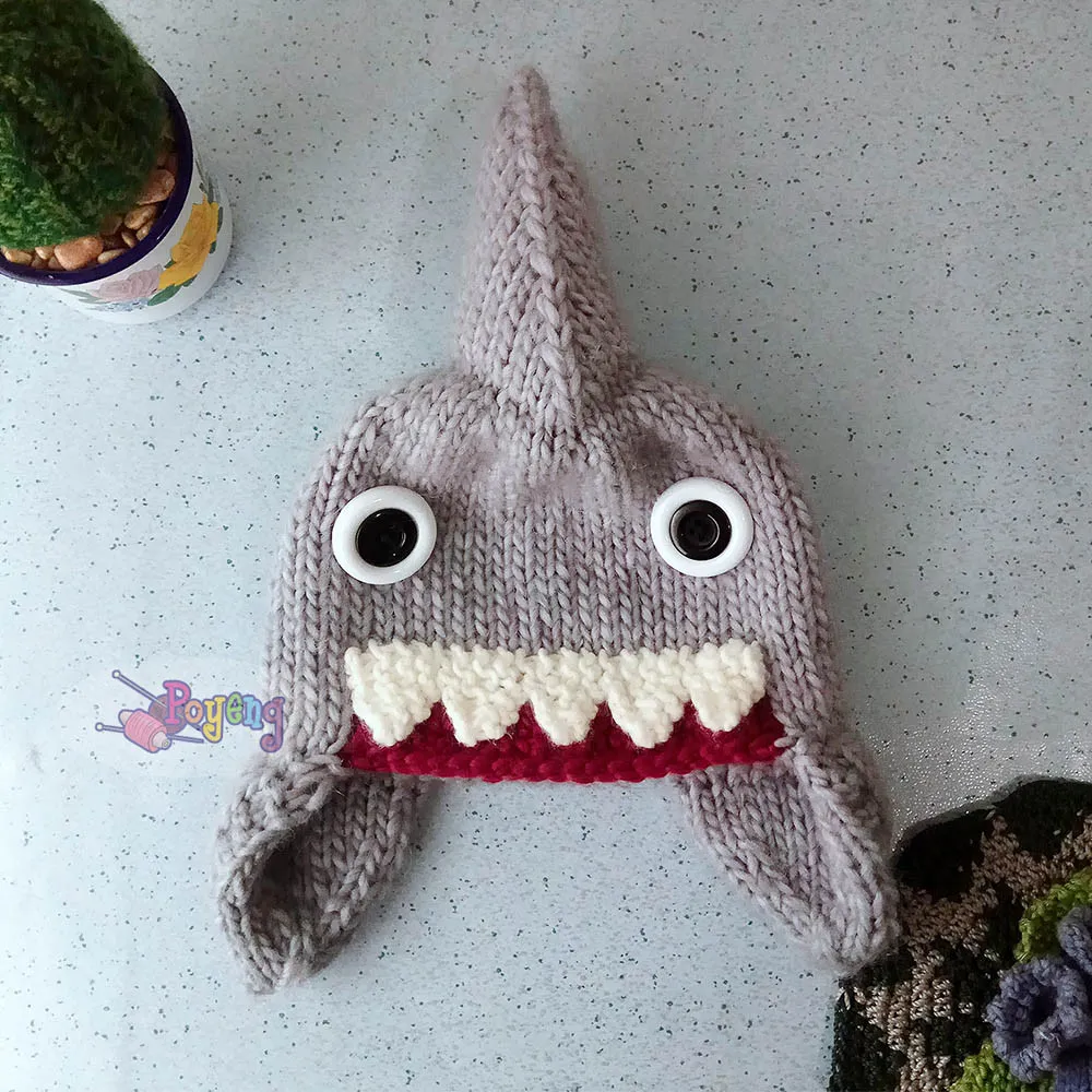 Shark Hat — detail