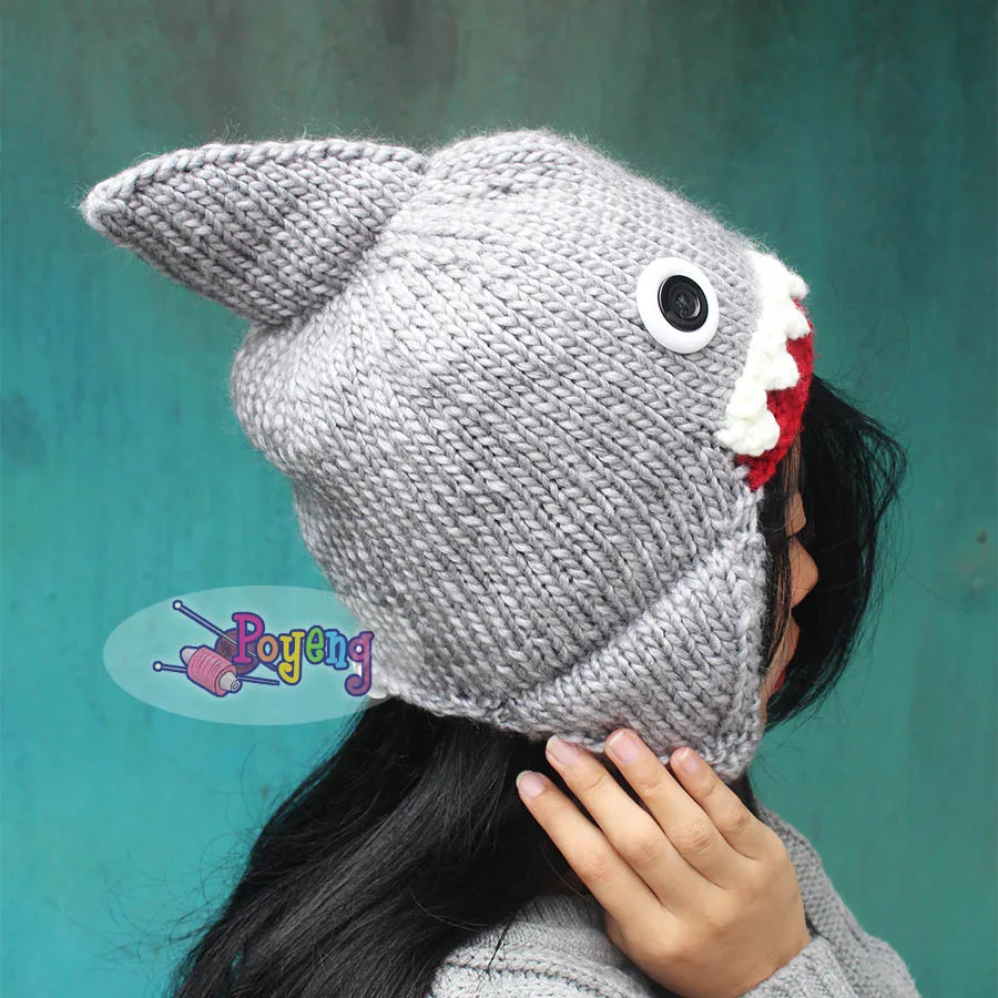 Shark Hat — detail