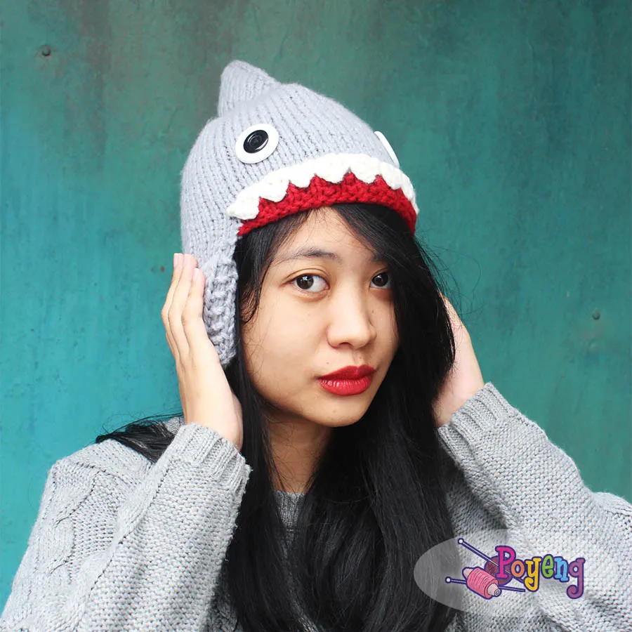 Shark Hat — detail