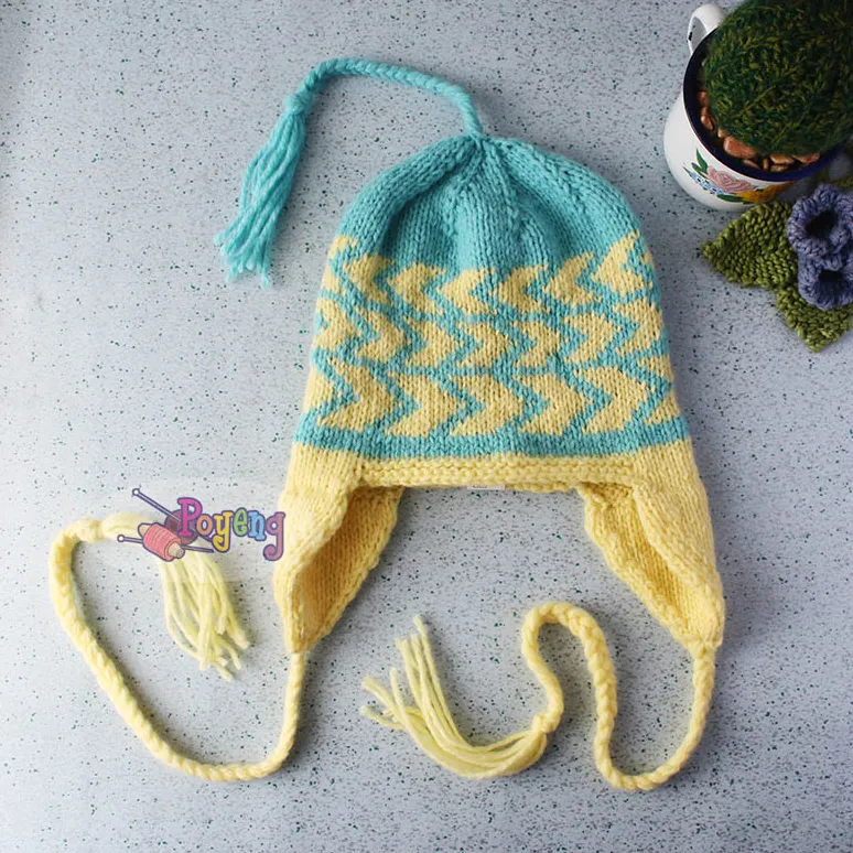 Two Tone Baby Hat