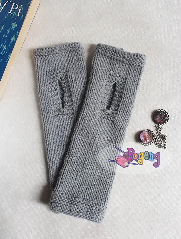 Wina's Simple Fingerless — detail
