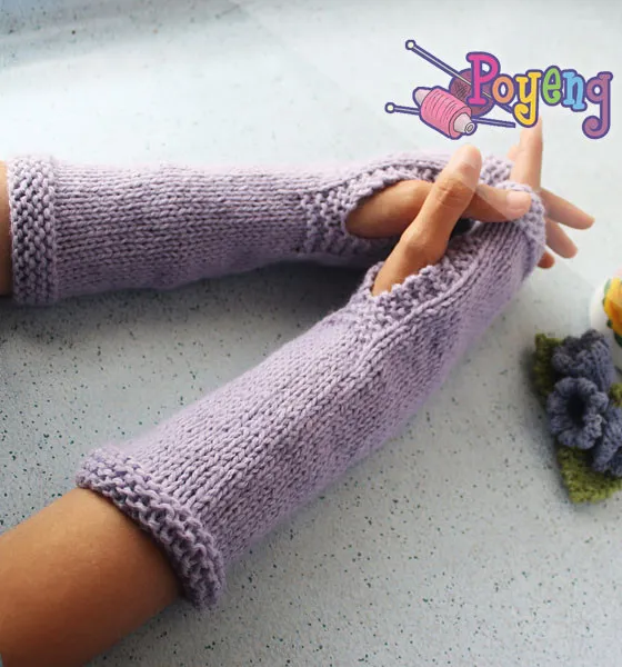 Wina's Simple Fingerless — detail