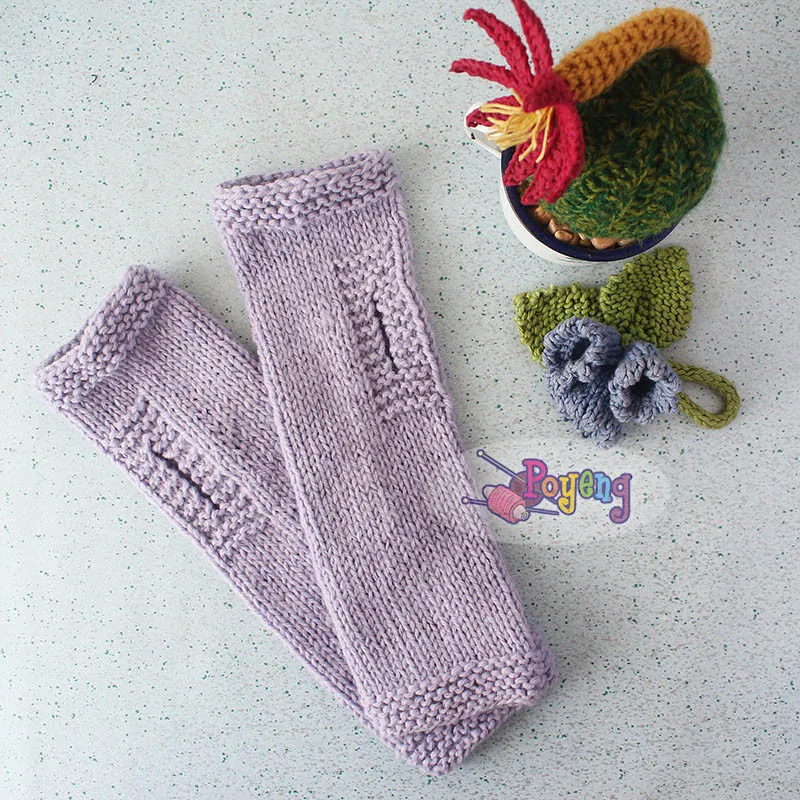 Wina's Simple Fingerless — detail